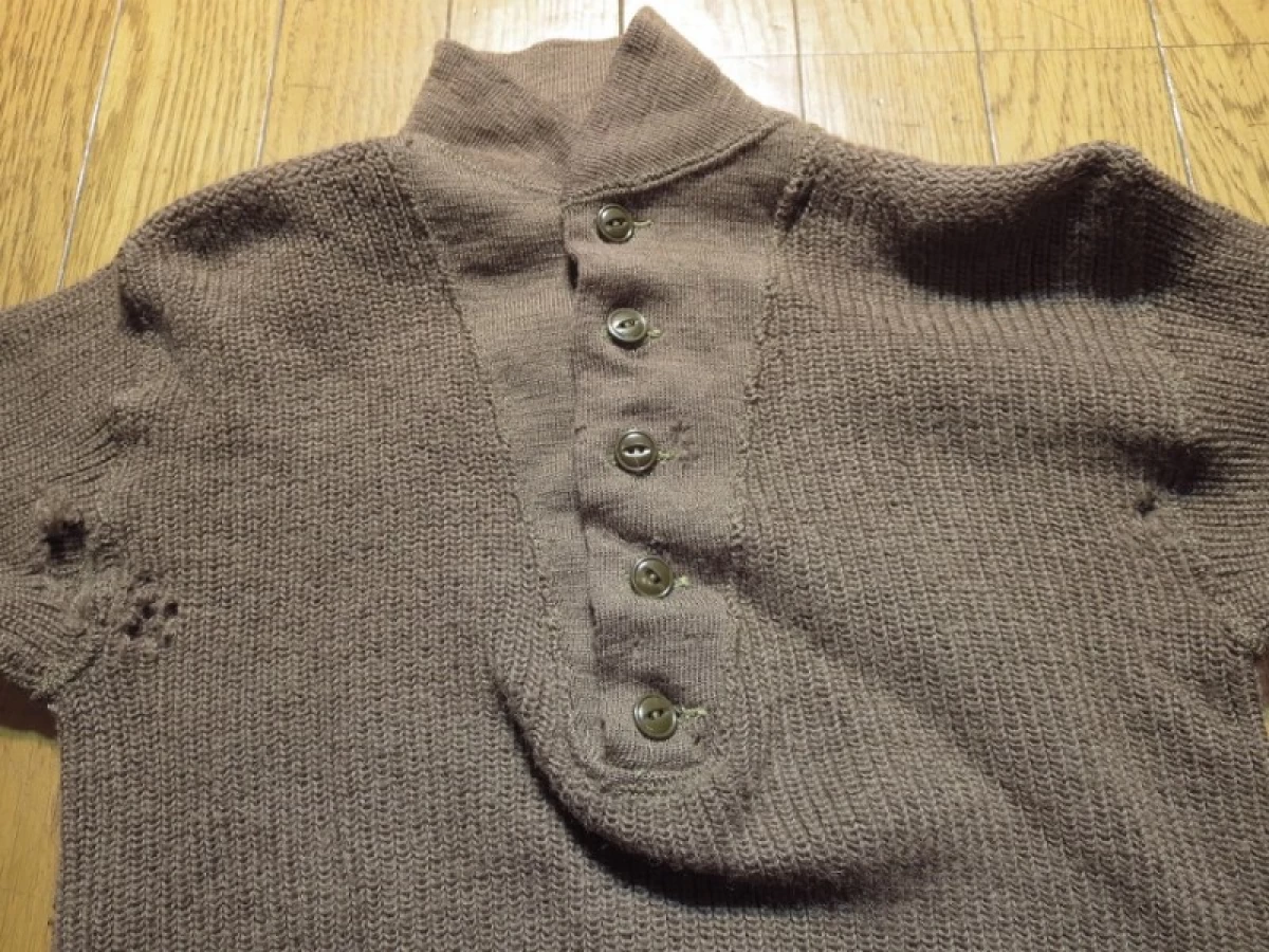U.S.Sweaters High Neck Wool 1948年 sizeS used