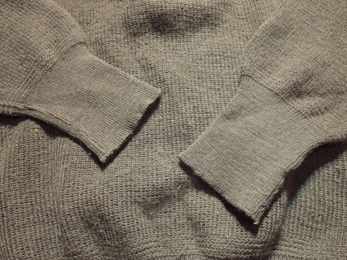 U.S.Sweaters High Neck Wool 1950年代? sizeL? used