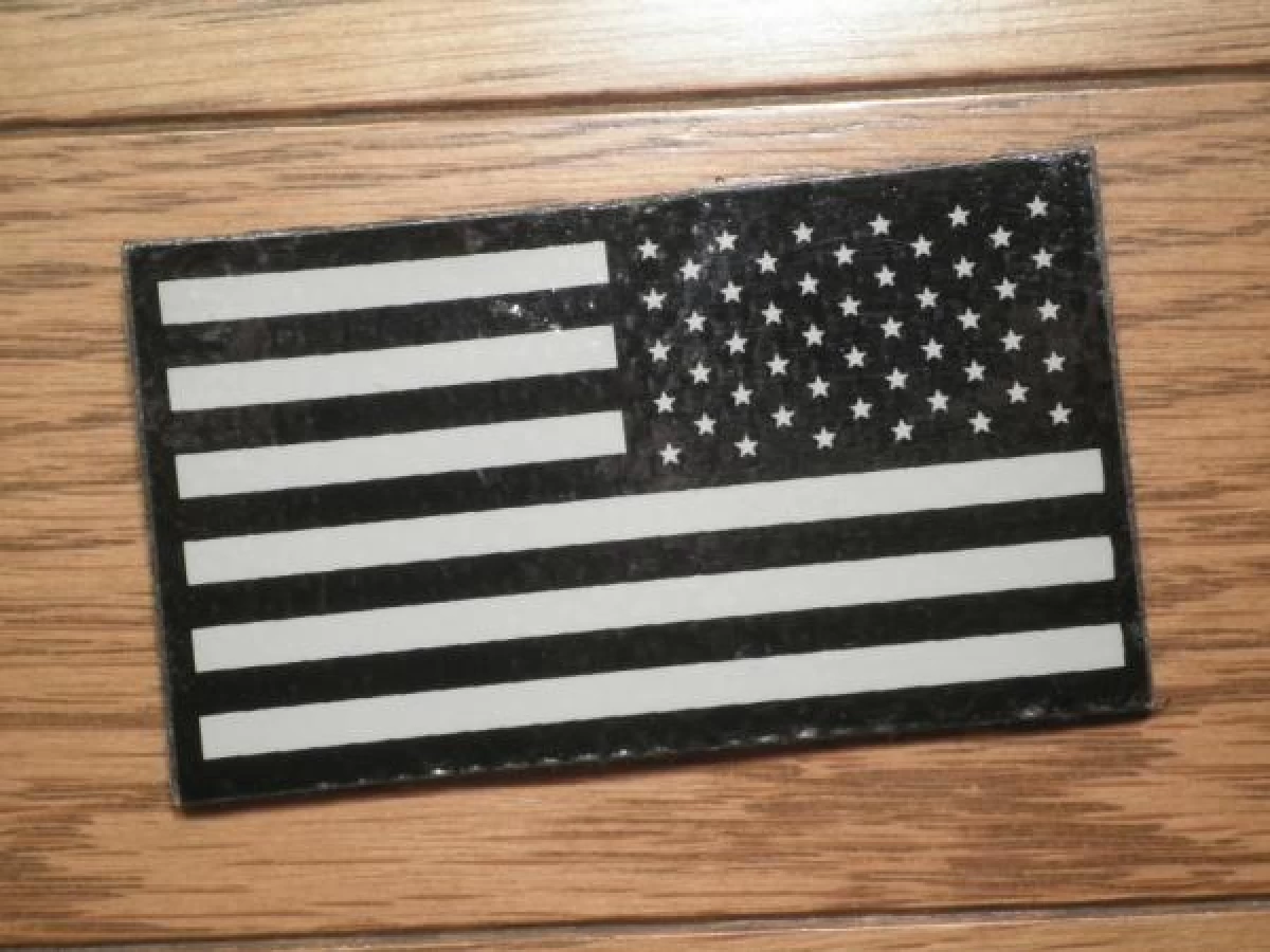 U.S.IR Patch Flag Reverce used