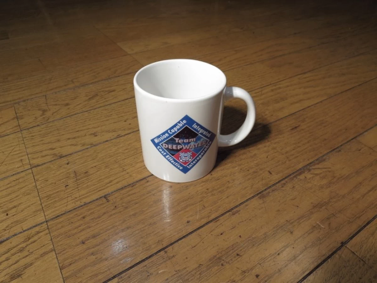 U.S.COAST GUARD Mug used