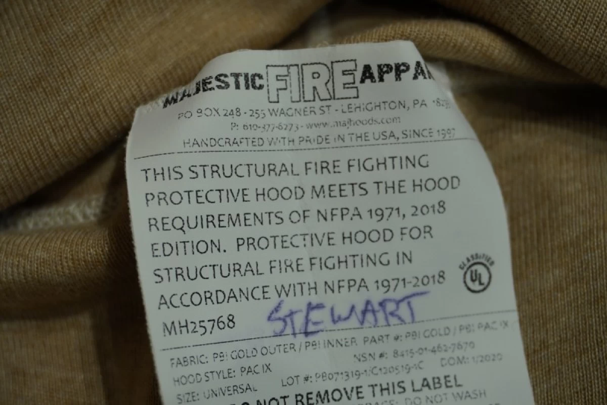 U.S.MARINE CORPS? Hood Flame Resistant used