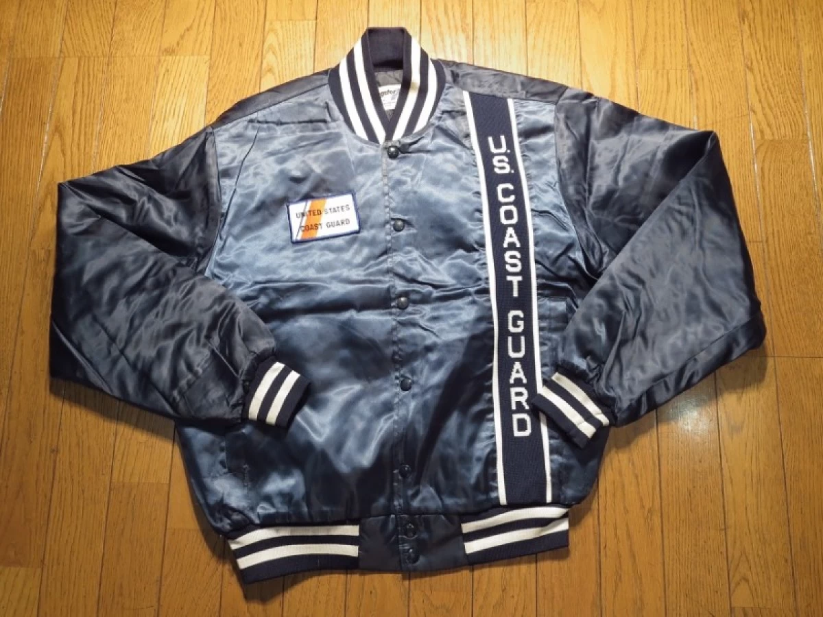 U.S.COAST GUARD Jacket Nylon sizeL used