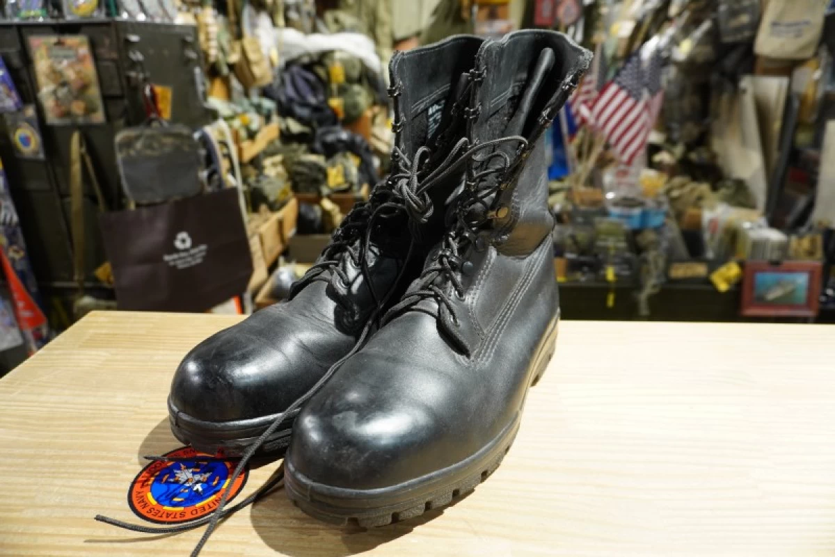 U.S.NAVY Boots Safety Leather size11.5 used