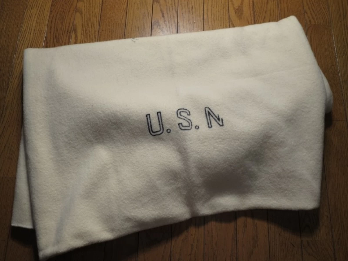 U.S.NAVY Blanket 1960?1970年代? used