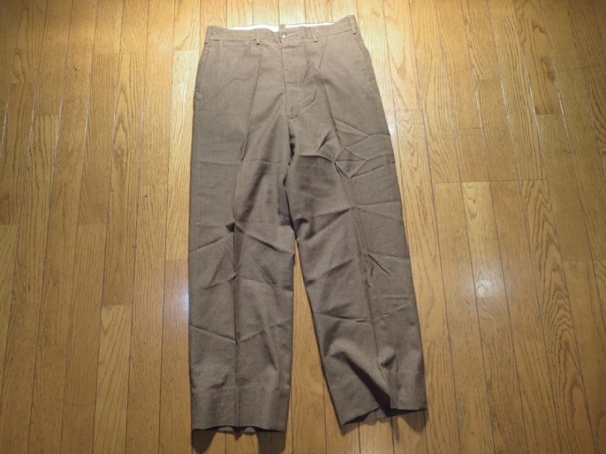 U.S.Trousers M-1952 100%Wool 1952年 size33 used