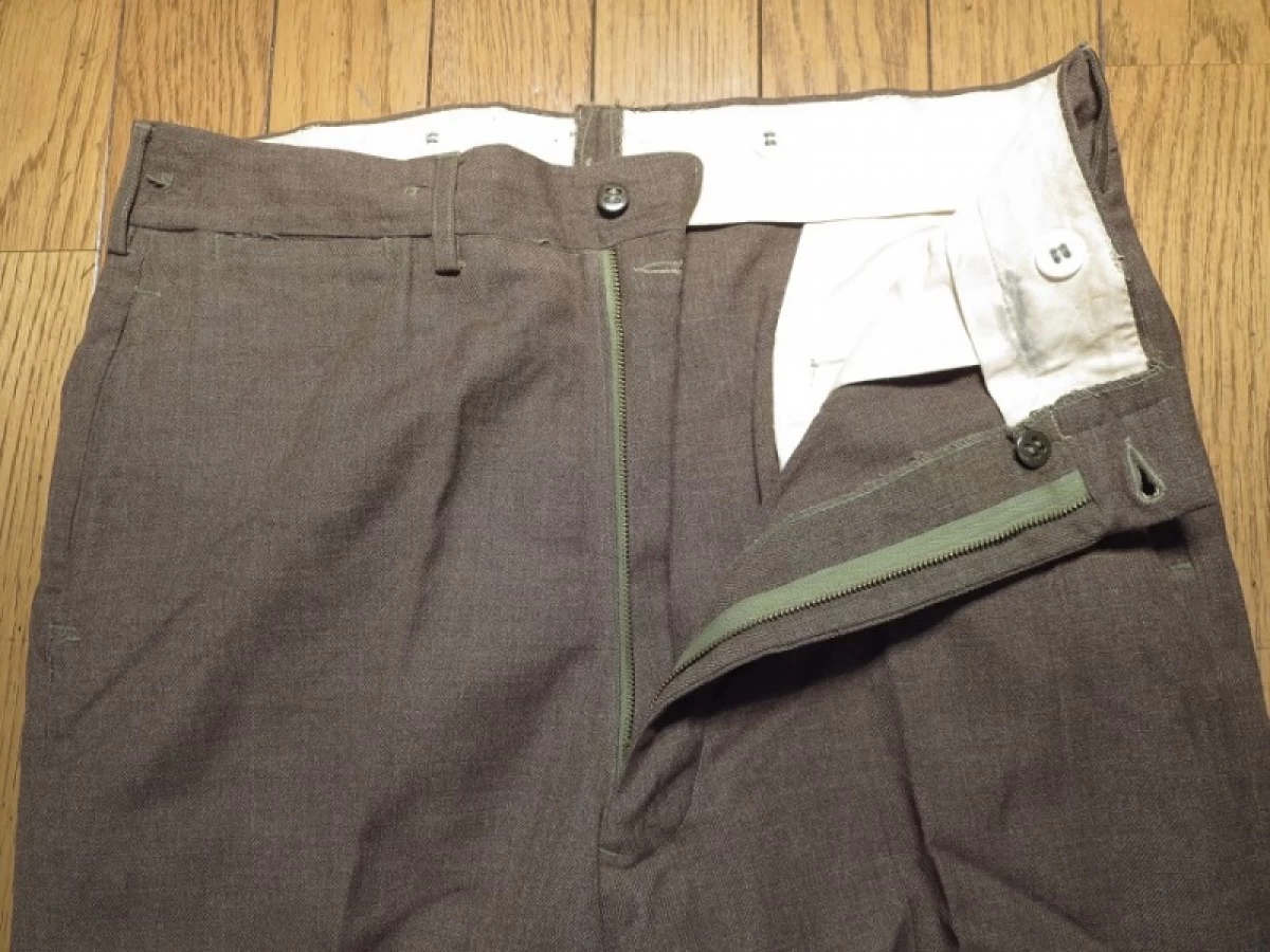 U.S.Trousers M-1952 100%Wool 1952年 size33 used