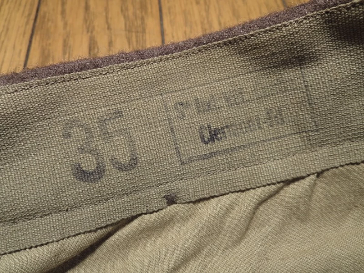 France Field Trousers Wool 1952年 sizeM? used