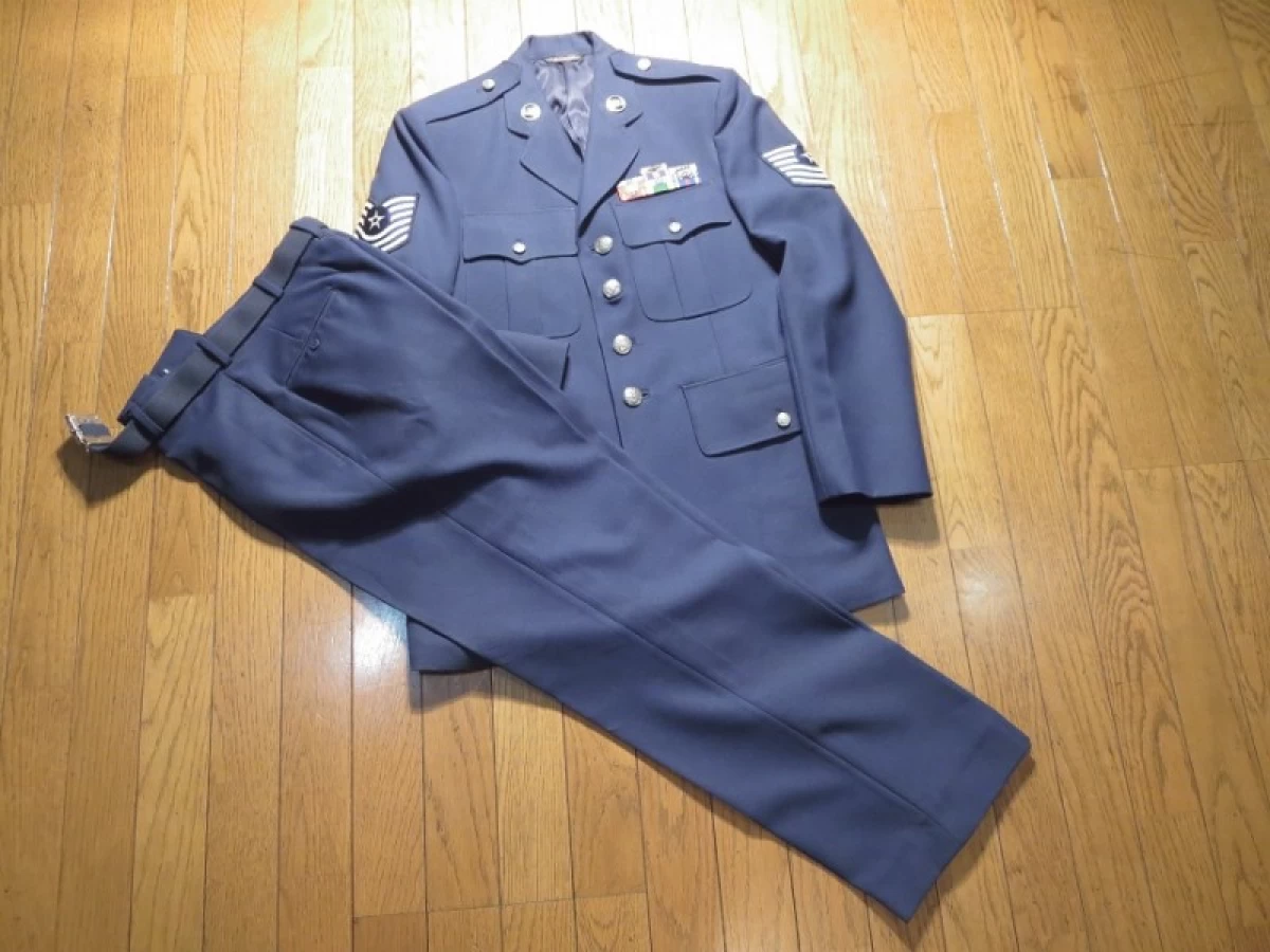 U.S.AIR FORCE Coat&Trousers,Belt sizeM? used