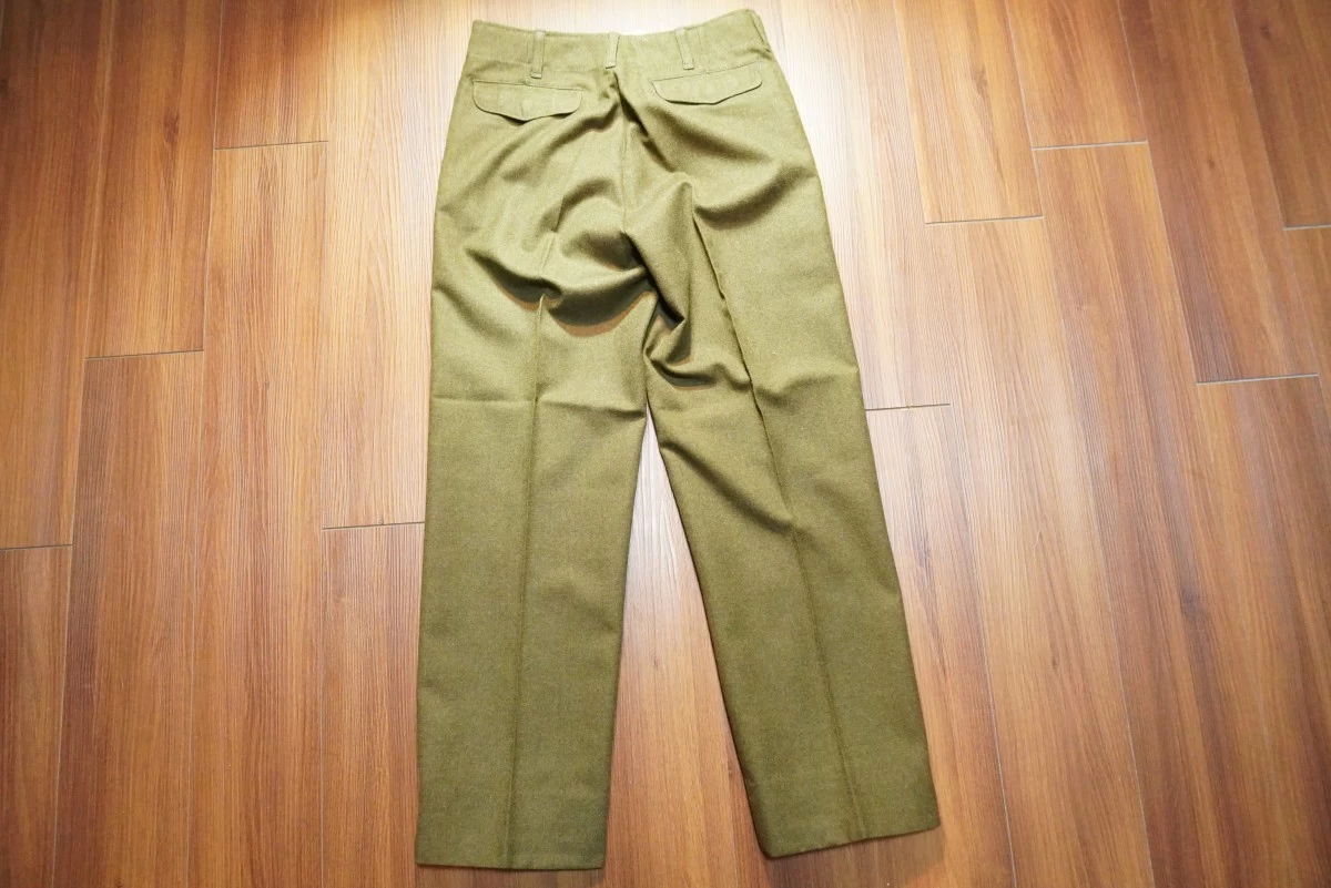 U.S.Trousers Winter WOOL? 1950-1960年代? size31 used